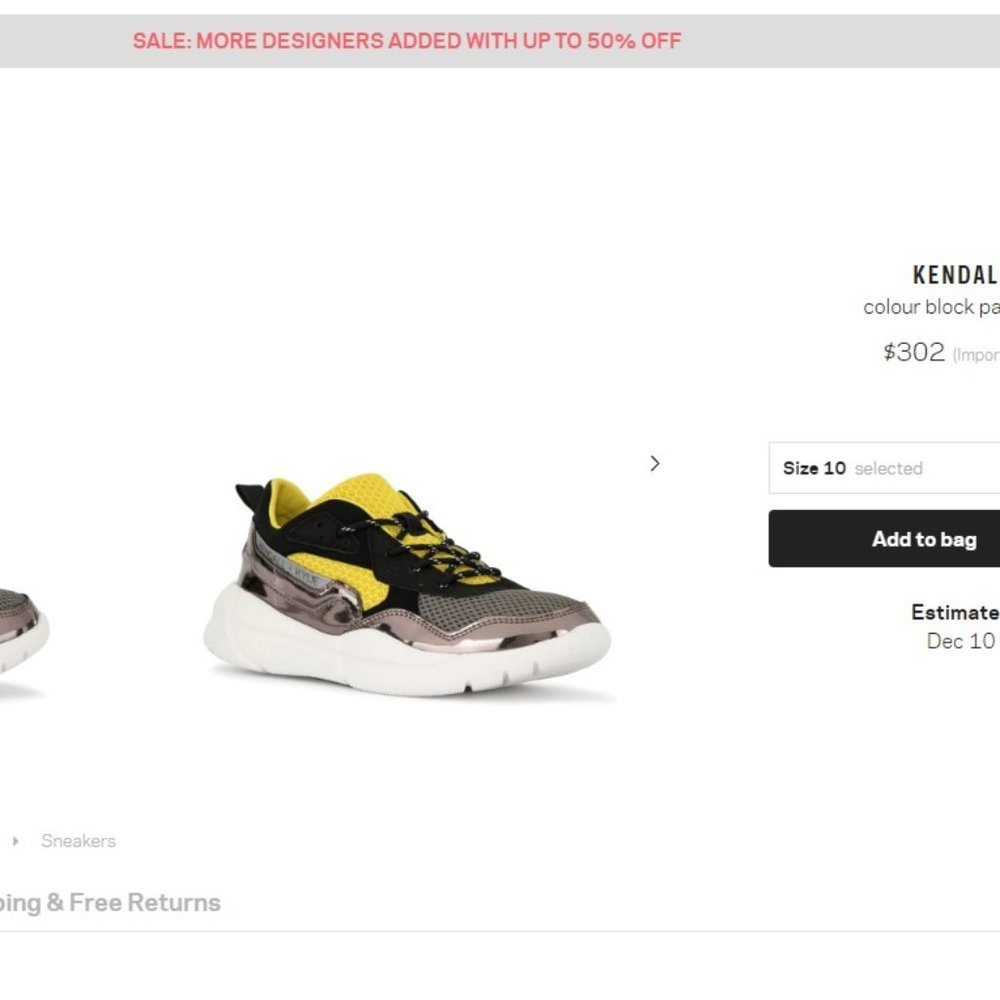 Kendall and Kylie Sneaker